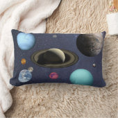 太陽の系惑星 ランバークッション (ブランケット)