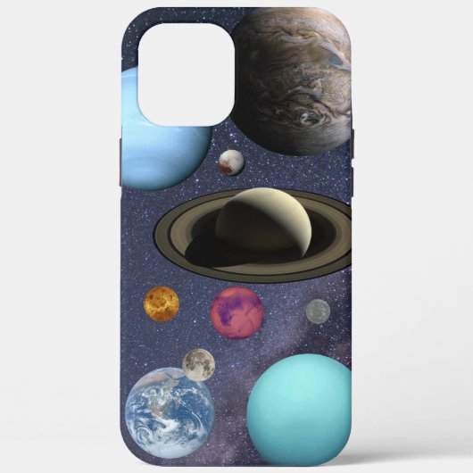太陽の系惑星 Case-Mate iPhoneケース (裏面)