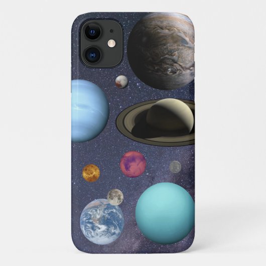 太陽の系惑星 Case-Mate iPhoneケース (裏面)