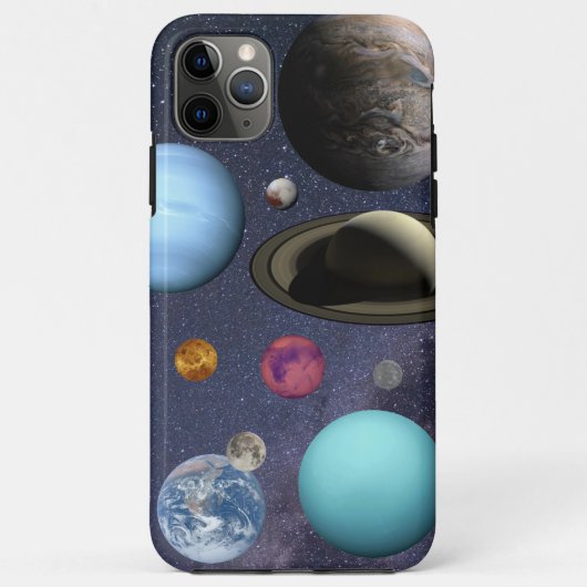 太陽の系惑星 Case-Mate iPhoneケース (裏面)