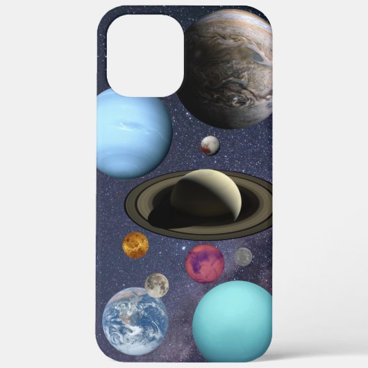 太陽の系惑星 Case-Mate iPhoneケース (裏面)