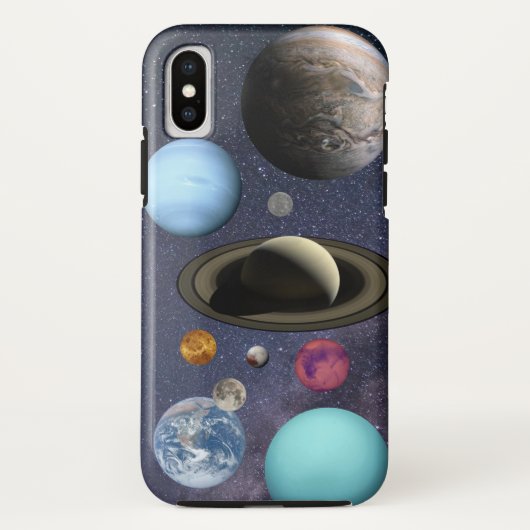 太陽の系惑星 Case-Mate iPhoneケース (裏面)