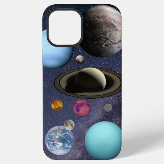 太陽の系惑星 iPhoneケース (裏面)