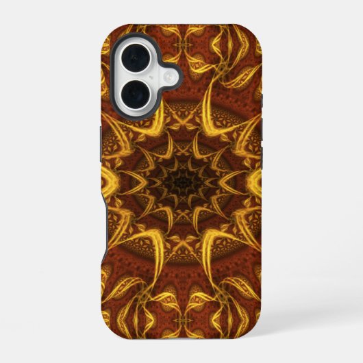太陽の絨毯 iPhone 16ケース (裏面)