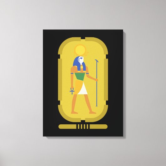 太陽の羅神 キャンバスプリント (正面)