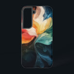 太陽の花びら SAMSUNG GALAXY S22ケース<br><div class="desc">花びら間のフレアに太陽の似た色のバースト。</div>