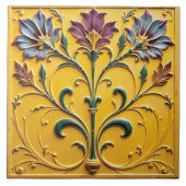 太陽の花弁 タイル (正面)