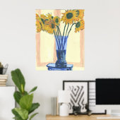 太陽の花 ポスター (ホームオフィス)