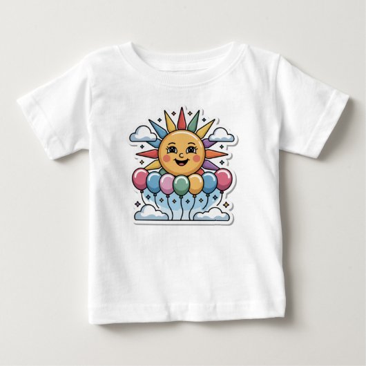 太陽の芽 ベビーTシャツ (正面)