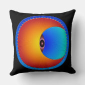 太陽の装飾装飾用クッション クッション (裏面)