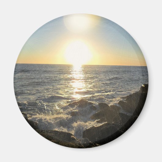 太陽の設定 マグネット (正面)