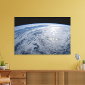 太陽の輝きは南太平洋の海に。 キャンバスプリント (インサイチュ (リビング))