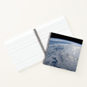 太陽の輝きは南太平洋の海に。 ノートブック (内部)