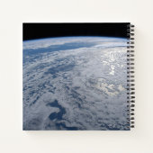 太陽の輝きは南太平洋の海に。 ノートブック (裏面)