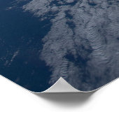 太陽の輝きは南太平洋の海に。 ポスター (角)