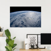 太陽の輝きは南太平洋の海に。 ポスター (ホームオフィス)