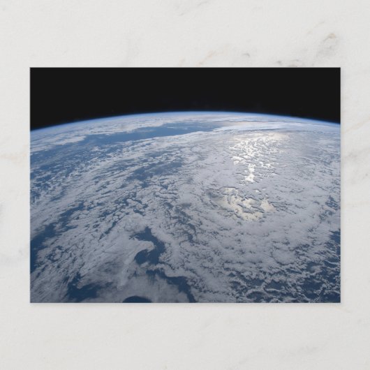 太陽の輝きは南太平洋の海に。 ポストカード (正面)