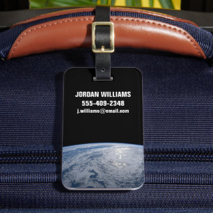 太陽の輝きは南太平洋の海に。 ラゲッジタグ