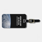 太陽の輝きは南太平洋の海に。 ラゲッジタグ (正面横)