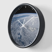 太陽の輝きは南太平洋の海に。 壁時計 (傾斜)