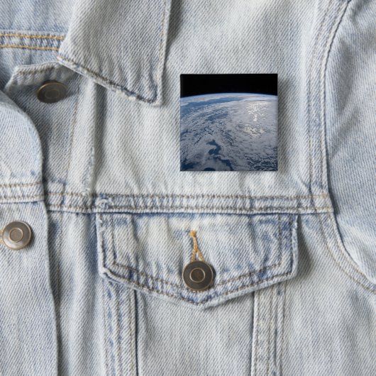 太陽の輝きは南太平洋の海に。 缶バッジ (インサイチュ)