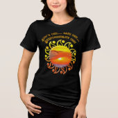 太陽の輝き 2443 トライブレンドTシャツ (正面)