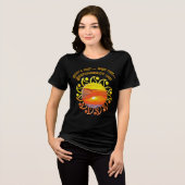 太陽の輝き 2443 トライブレンドTシャツ (正面全面)