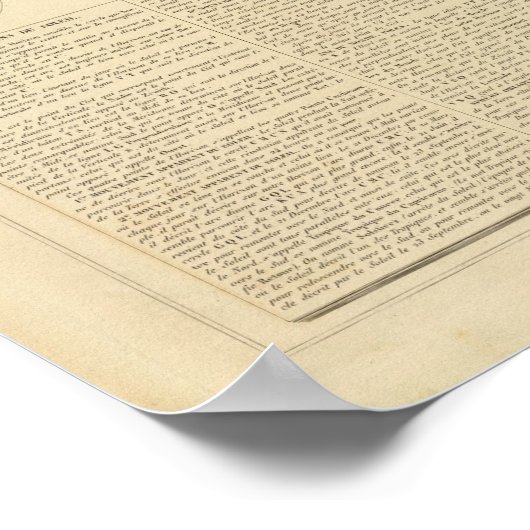 太陽の運動 ポスター (角)