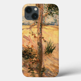 太陽の降り注ぐ野原の木々 ヴィンセント・ヴァン・ゴッホ iPhone 13ケース