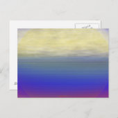 太陽の雲の波 ポストカード (正面/裏面)