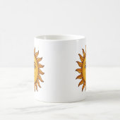 太陽の顔 コーヒーマグカップ (中央)