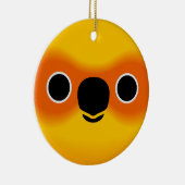 太陽の顔 セラミックオーナメント (右)