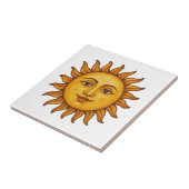 太陽の顔 タイル (側面)