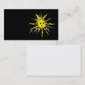 太陽の顔- nostradamusの無くなった本 名刺 (正面/裏面)