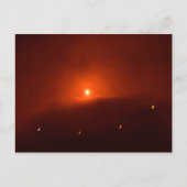 太陽の食。 ポストカード (正面)
