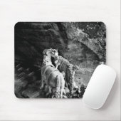 太陽の馬に水をまくトリトン マウスパッド (マウス)