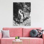 太陽の馬に水を与える旅行 キャンバスプリント (インサイチュ (リビング))