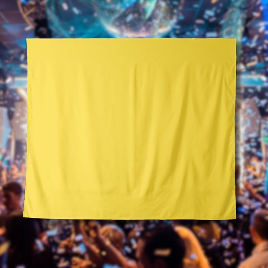 太陽の黄色 単色 | クラシック エレガント タペストリー