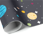 太陽の黒のシステム ラッピングペーパー (ロールコーナー)