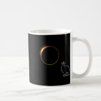 太陽の黒点にゃんこ サングラス 変なTシャツ コーヒーマグカップ