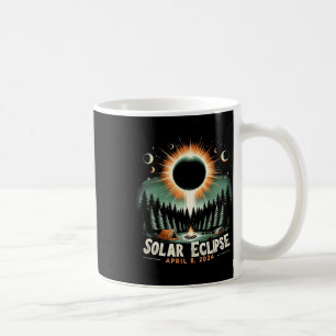 太陽の04.08.2024アメリカ太陽の食 コーヒーマグカップ