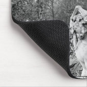 太陽の2頭の馬に手入れをするトリトン マウスパッド (コーナー)