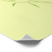 太陽の3つの花 – 透明。 ポスター (角)