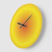 太陽の ラージ壁時計 (傾斜)