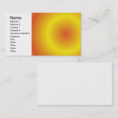 太陽の 名刺 (正面/裏面)