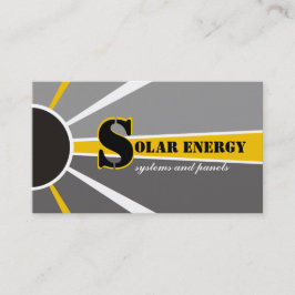 太陽の/sun Energy/Power代替電源 名刺