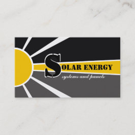 太陽の/sun Energy/Power代替電源 名刺