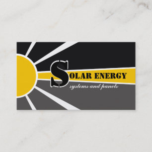 太陽の/sun Energy/Power代替電源 名刺
