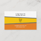 太陽の/sun Energy/Power代替電源 名刺 (裏面)