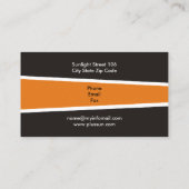 太陽の/sun Energy/Power代替電源 名刺 (裏面)